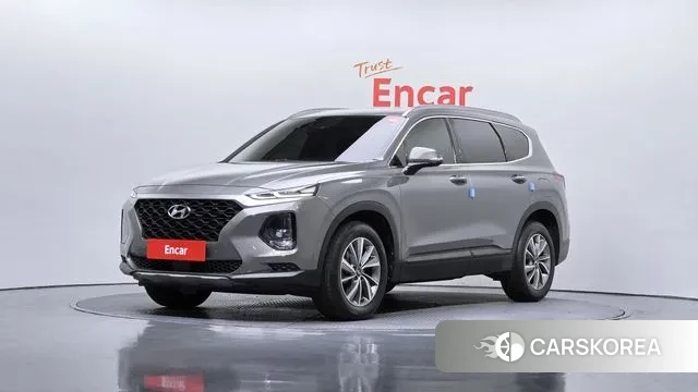 Hyundai Santa Fe TM 2018 Серый из Кореи