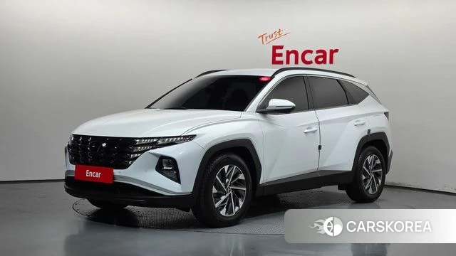 Hyundai Tucson (NX4) 2021 Белый из Кореи