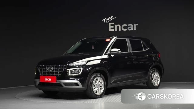 Hyundai Venue 2021 Черный из Кореи