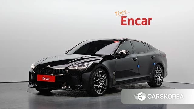 Kia Stinger 2018 Черный из Кореи