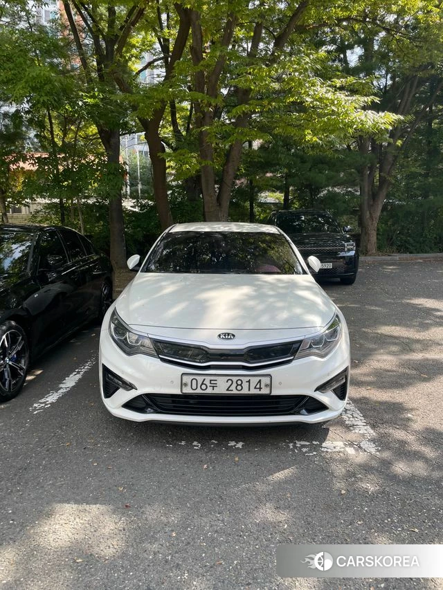 Kia The New K5 Hybrid 2nd generation 2018 Белый из Кореи