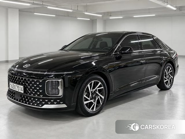 Hyundai Grandeur (GN7) 2023 Черный из Кореи