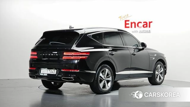 Genesis GV80 2022 Черный из Кореи