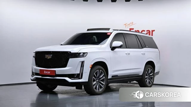 Cadillac Escalade 5th Generation 2023 Белый из Кореи