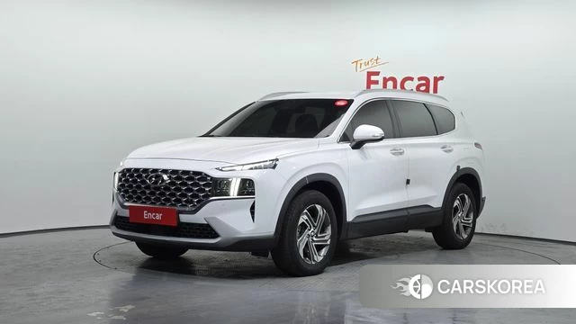 Hyundai The New Santa Fe 2021 Белый из Кореи