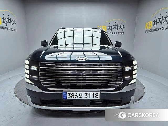 Hyundai Palisade (LX3) 2025 Темно-зеленый из Кореи