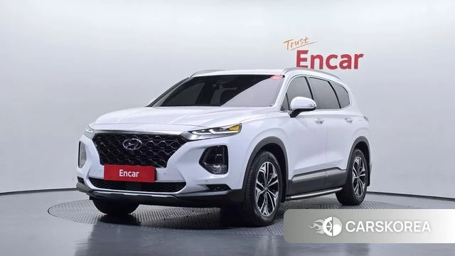 Hyundai Santa Fe TM 2018 Белый из Кореи
