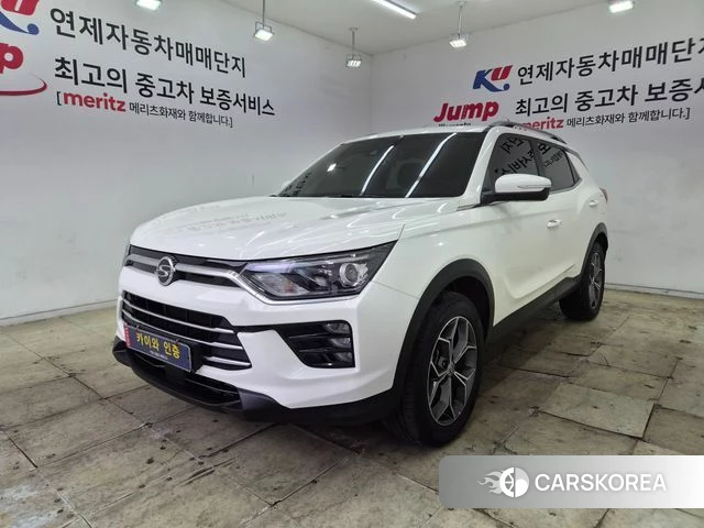 Ssangyong Beautiful Korando 2021 Белый из Кореи