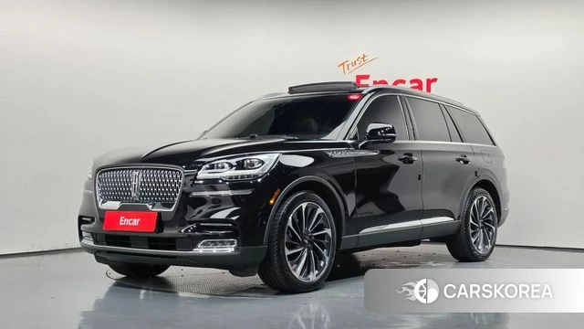 Lincoln Aviator 2nd generation 2021 Черный из Кореи