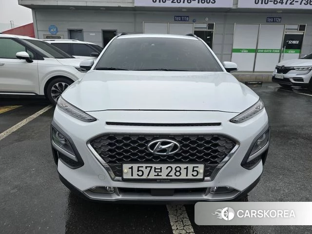 Hyundai Kona 2019 Белый из Кореи