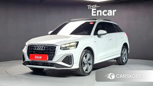 Audi Q2 2023 Белый из Кореи