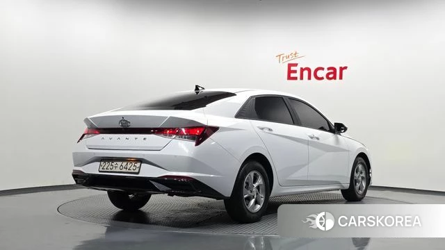 Hyundai Avante (CN7) 2020 Белый из Кореи