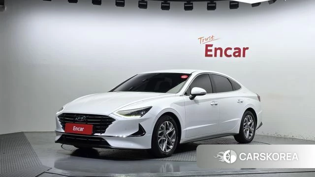 Hyundai Sonata (DN8) 2019 Белый из Кореи
