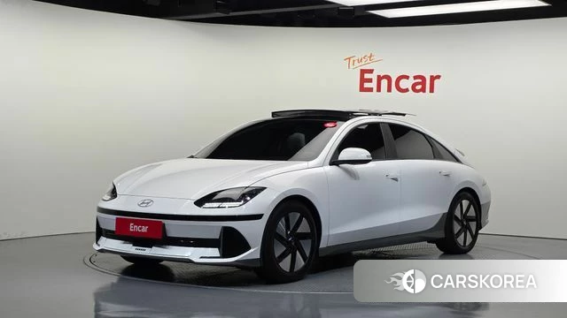 Hyundai Ionic 6 2022 Белый из Кореи