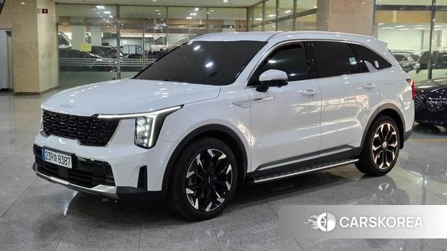 Kia The New Sorento 4th Generation 2023 Белый из Кореи