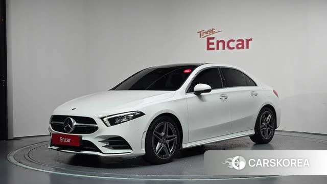 Mercedes-Benz A-Class W177 2022 Белый из Кореи