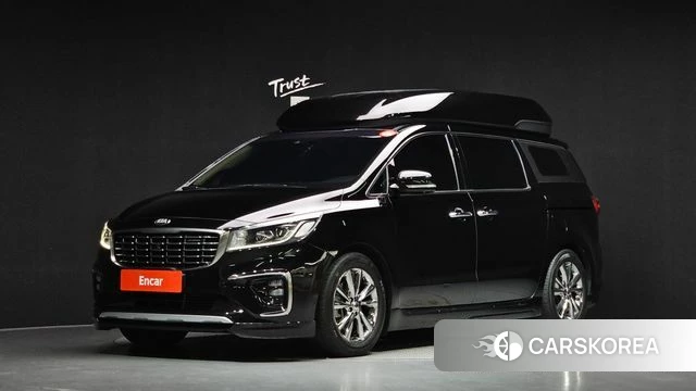 Kia The New Carnival 2019 Черный из Кореи
