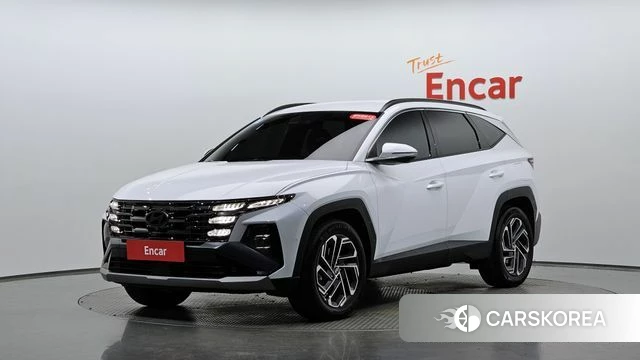 Hyundai The New Tucson Hybrid (NX4) 2024 Белый из Кореи