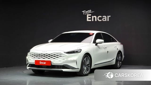 Kia K8 Hybrid 2023 Белый из Кореи