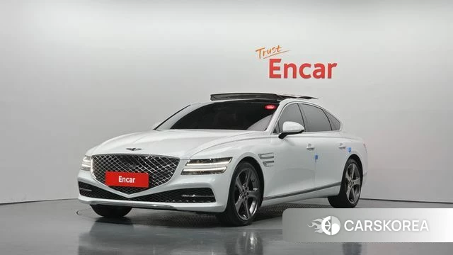 Genesis G80 (RG3) 2021 Белый из Кореи