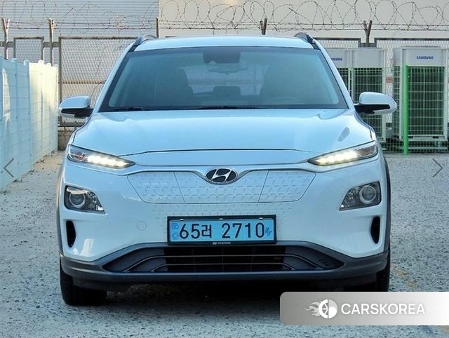 Hyundai Kona Electric 2018 Белый из Кореи