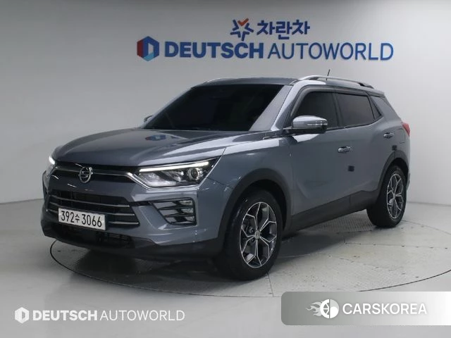 Ssangyong Beautiful Korando 2020 Серебристо-серый из Кореи
