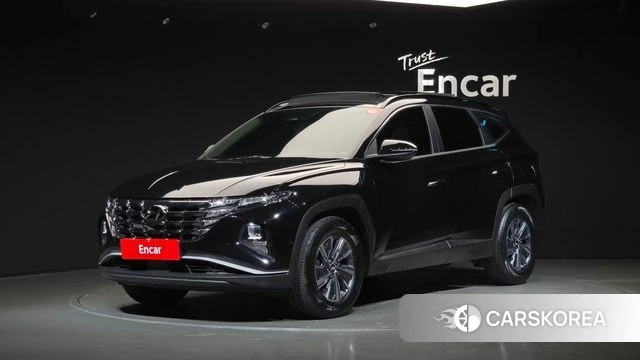 Hyundai Tucson Hybrid (NX4) 2021 Черный из Кореи