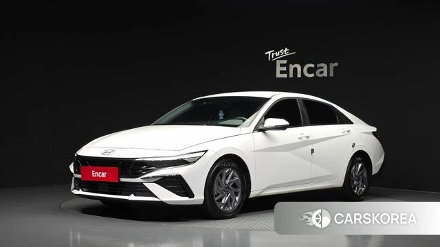 Hyundai The New Avante (CN7) 2024 Белый из Кореи