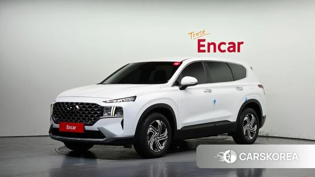Hyundai The New Santa Fe 2022 Белый из Кореи