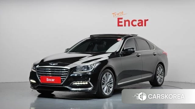 Genesis G80 2018 Черный из Кореи