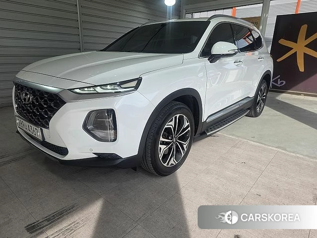 Hyundai Santa Fe TM 2019 Белый из Кореи