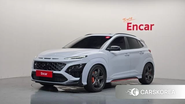 Hyundai The New Kona 2022 Светло-серебряный цвет из Кореи