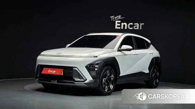 Hyundai Kona Hybrid (SX2) 2024 Белый из Кореи
