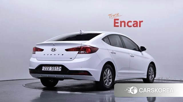 Hyundai The New Avante AD 2019 Белый из Кореи