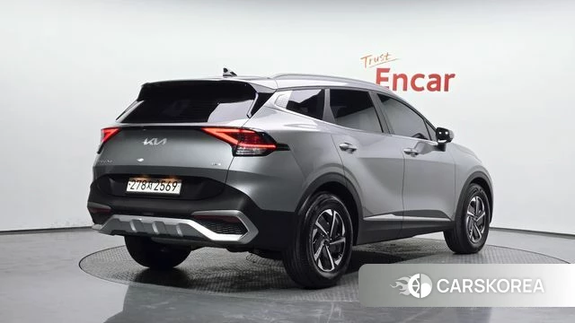 Kia Sportage 5th Generation Hybrid 2023 Серый из Кореи