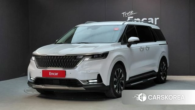 Kia Carnival 4th generation 2021 Белый из Кореи