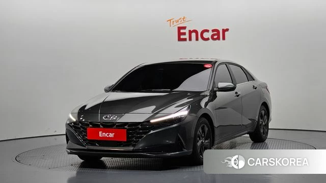 Hyundai Avante Hybrid (CN7) 2021 Серый из Кореи