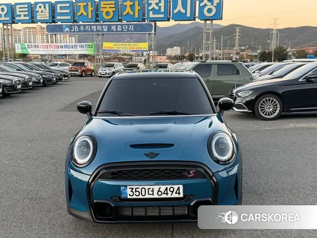 Mini Cooper S 2022 Синий из Кореи
