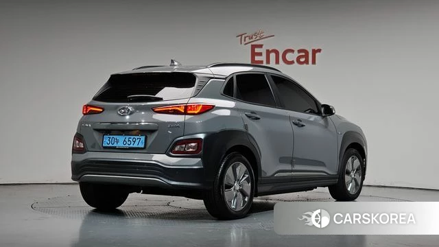 Hyundai Kona Electric 2020 Серебристо-серый из Кореи