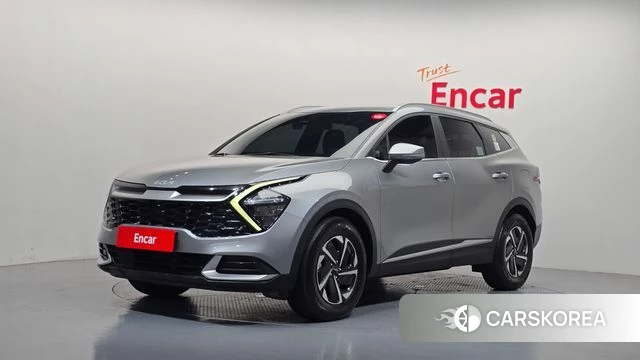 Kia Sportage 5th Generation Hybrid 2023 Серебристо-серый из Кореи