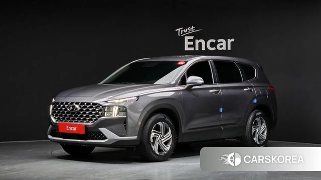 Hyundai The New Santa Fe 2022 Серый из Кореи