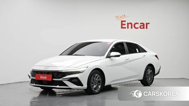 Hyundai The New Avante (CN7) 2024 Белый из Кореи
