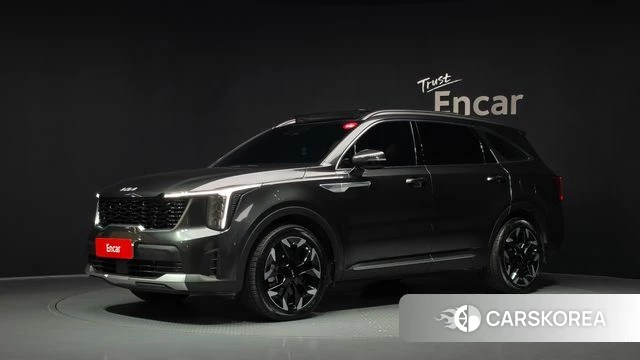 Kia The New Sorento 4th Generation 2024 Серый из Кореи