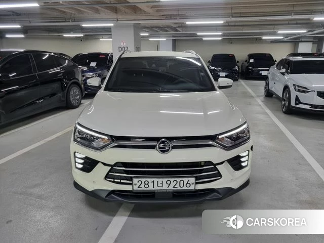 Ssangyong Beautiful Korando 2020 Белый из Кореи