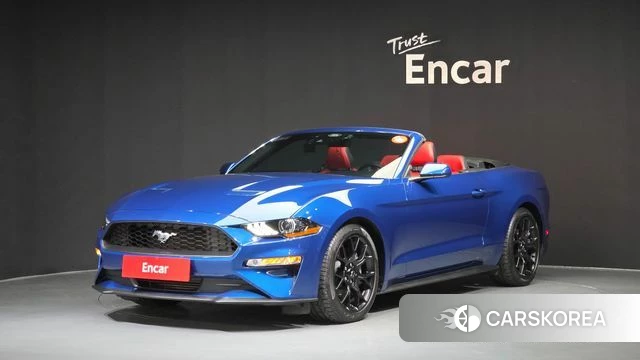 Ford Mustang 2023 Синий из Кореи