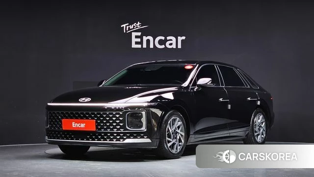 Hyundai Grandeur Hybrid (GN7) 2023 Черный из Кореи
