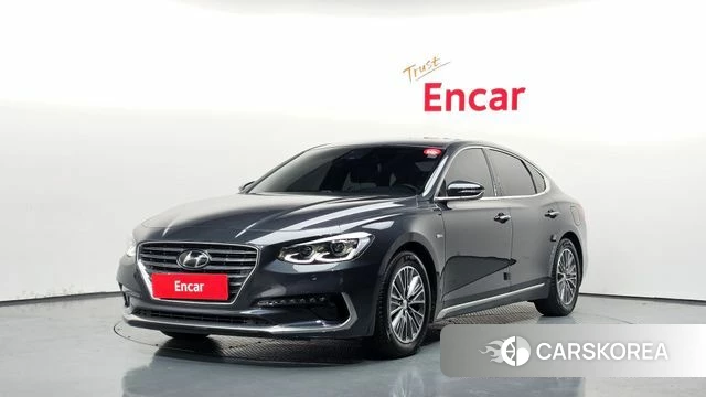 Hyundai Grandeur IG Hybrid 2018 Черный из Кореи
