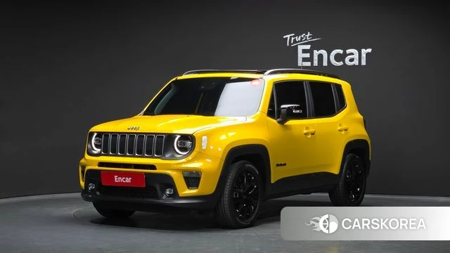 Jeep Renegade 2023 Желтый из Кореи