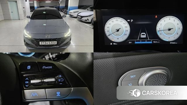 Hyundai Avante (CN7) 2020 Серый из Кореи