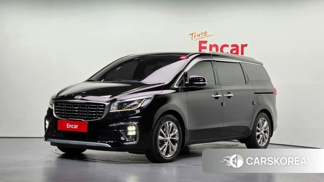 Kia The New Carnival 2019 Черный из Кореи